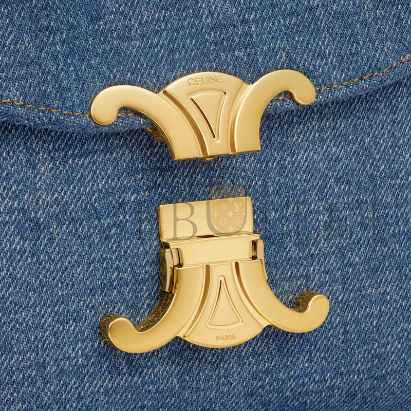 Ce**e teen nino bag in denim 118112gff.05dt (20.5*13*8cm)